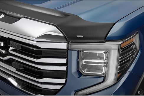 Husky Liners Aeroskin II Hood Protector | Fits 2005-2020 Nissan Frontier | Low Profile Deflector/Bug Shield - 1 pc., Textured Black | 2830032 in Saudi Arabia