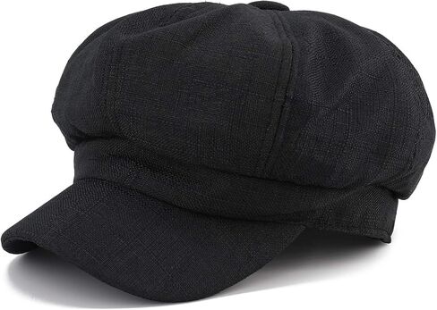 Gisdanchz Newsboy Cap for Women Womens Cabbie Paperboy Hat Women Painters Hat Cabby Newsboy Cap for Women Fashion Ladies Hats Visor Beret Beige. in Kuwait