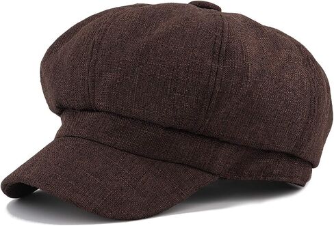 Gisdanchz Cabbie Newsboy Hat Women Cabby Newsboy Cap for Women Fashion Ladies Hats Visor Beret Womens Cabbie Paperboy Hat Women Painters Hat Gray. in Saudi Arabia