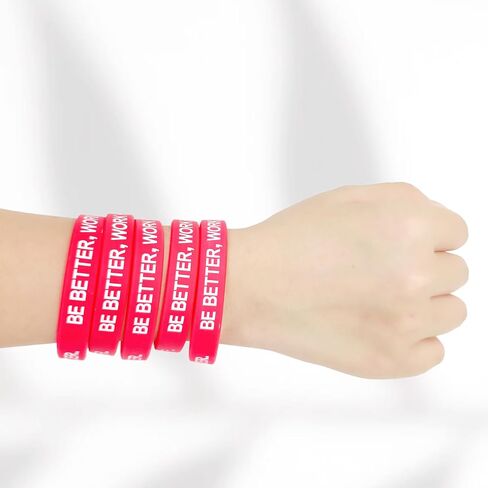 Work Harder Be Better Bracelet, Memorial Charlie Kirk Patriot Pray Freedom Silicone Bracelets for Women Man USA Rubber True Turning Point Jewelry Gift in Saudi Arabia