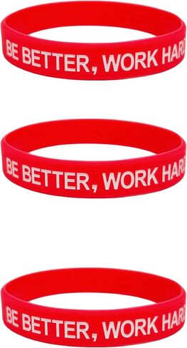 Work Harder Be Better Bracelet, Memorial Charlie Kirk Patriot Pray Freedom Silicone Bracelets for Women Man USA Rubber True Turning Point Jewelry Gift in Saudi Arabia