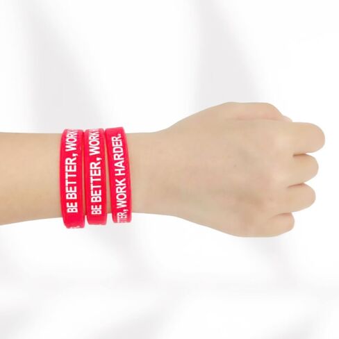 Work Harder Be Better Bracelet, Memorial Charlie Kirk Patriot Pray Freedom Silicone Bracelets for Women Man USA Rubber True Turning Point Jewelry Gift in Saudi Arabia