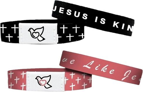 7pcs The Original Bible Verse Bracelets Wearable Daily Bible Verse Bracelet With NFC Personalized Daily Inspiration For Christmas, Valentine's Day, New Year Gifts in Saudi Arabia