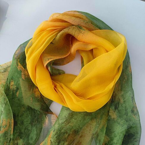 Scarfs for Women Lightweight Scarves Fashion Print Floral Pattern Scarf Shawls in Saudi Arabia