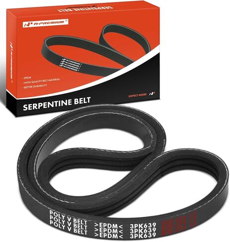 A-Premium Engine Serpentine Drive Belt Compatible with Toyota Corolla 1984-1997, Celica 1990-1997 & Mazda Tribute 2001, 1.6L 1.8L 3.0L in Saudi Arabia