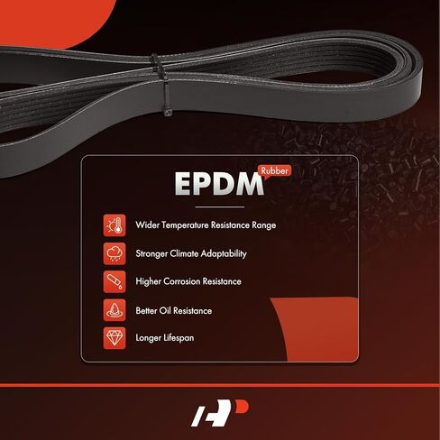 A-Premium Engine Serpentine Drive Belt Compatible with Toyota Corolla 1984-1997, Celica 1990-1997 & Mazda Tribute 2001, 1.6L 1.8L 3.0L in Saudi Arabia