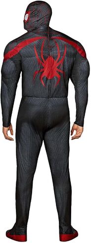 Spirit Halloween Spider-Man Adult Miles Morales Muscle Suit Costume in Saudi Arabia