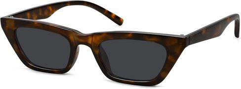 Narrow Square Cat Eye Sunglasses for Women | Retro Vintage-Chic UV400 Driving shades in Saudi Arabia