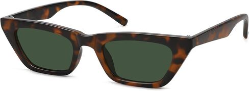 Narrow Square Cat Eye Sunglasses for Women | Retro Vintage-Chic UV400 Driving shades in Saudi Arabia