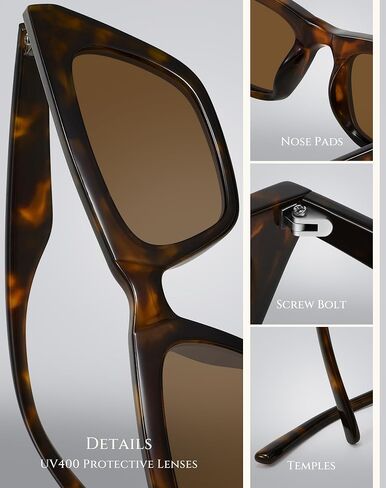 Narrow Square Cat Eye Sunglasses for Women | Retro Vintage-Chic UV400 Driving shades in Saudi Arabia