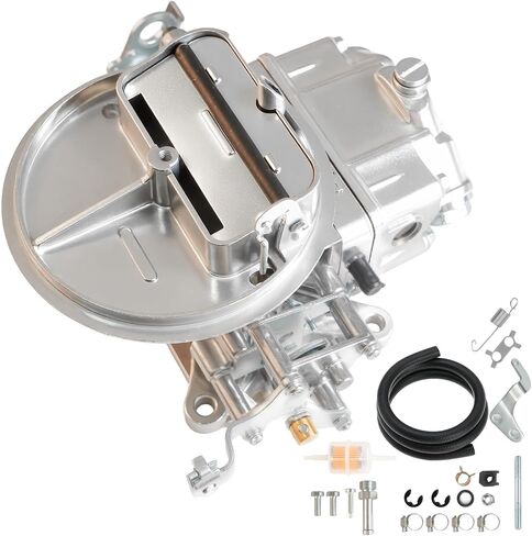 مكربن ​​0-4412S 500 CFM 2 برميل 2300، صمام خانق يدوي متوافق مع Holley 0-4412S - مناسب لـ GMC CJ5 CJ7 F100 in Saudi Arabia