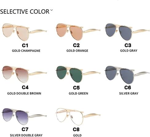 Sunglasses Uv400 Protection | Metal Round Thick Frame | Candy-colored Lens for Outdoor Sports & Driving in Saudi Arabia