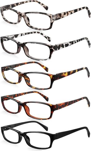 Reading Glasses for Women Men- Blue Light Blocking Spring Hinge Computer Readers Anti Glare UV Eyeglasses in Kuwait