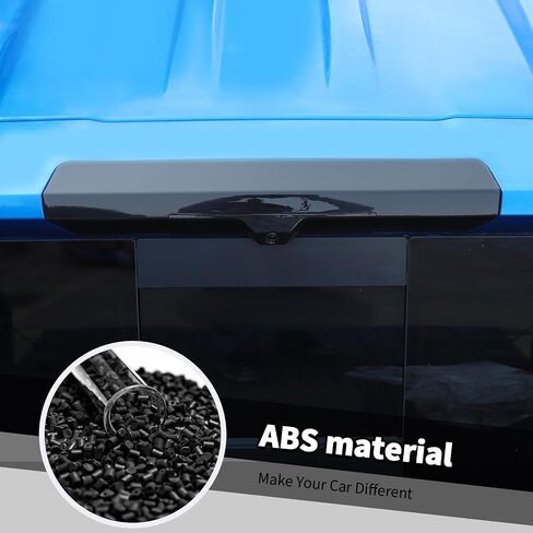 Jimen Fit for Chevrolet Silverado 2022-2024, 5PCS Third Brake Light Trim & Tail Light Cover in Saudi Arabia
