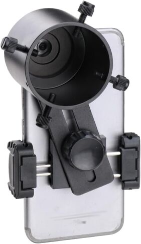 All-Aluminum Scope Camera Adapter – Dual Viewing Smartphone Mount for Wildlife Observation, Stargazing & Nature Photography – Quick, Screw-Free Locking for Easy Setup in Kuwait