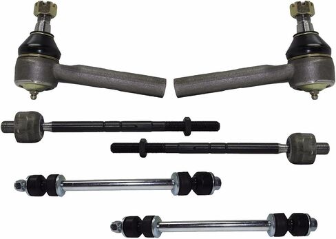 PartsW - 6 Pc Suspension Kit for Ford Explorer 1995-2001/Mazda B2300 2001-2004/Mazda B4000 1998-2004/Mercury Mountaineer 1997-2001 +MORE (Check Models), Inner and Outer Tie Rod Ends Sway Bar End Links in Saudi Arabia