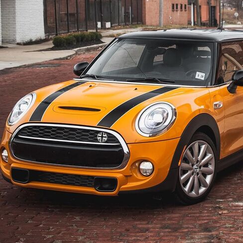 x xotic tech Union Jack Style 3D Front Bumper Grill Emblem Badge w/Wheel Center Cap Covers Compatible with Mini Cooper R50 R55 R56 R57 R58 F54 F55 F56 F57 F60 R60 R61 (Black + Gray) in Saudi Arabia