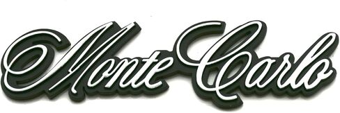 1pc CL LS Script Emblem Badge 3D Nameplate Letter Replacement for 78-86 Monte Carlo Repro 14068812 (Chrome) in Saudi Arabia