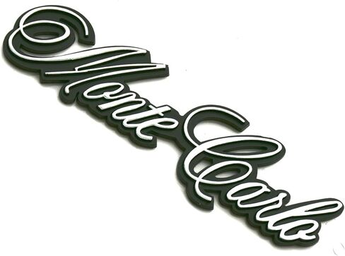 1pc CL LS Script Emblem Badge 3D Nameplate Letter Replacement for 78-86 Monte Carlo Repro 14068812 (Chrome) in Saudi Arabia