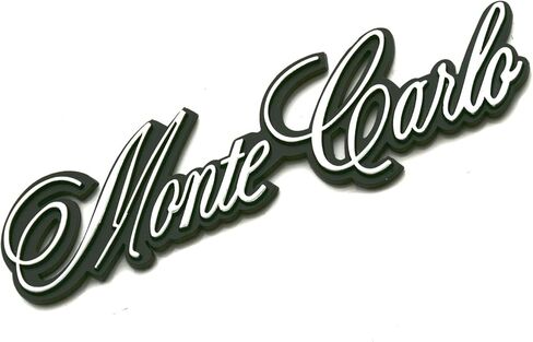 1pc CL LS Script Emblem Badge 3D Nameplate Letter Replacement for 78-86 Monte Carlo Repro 14068812 (Chrome) in Saudi Arabia