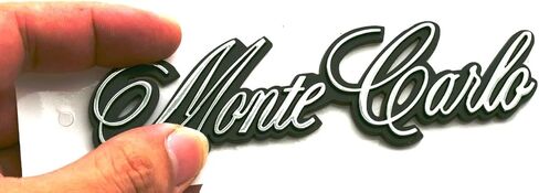 1pc CL LS Script Emblem Badge 3D Nameplate Letter Replacement for 78-86 Monte Carlo Repro 14068812 (Chrome) in Saudi Arabia