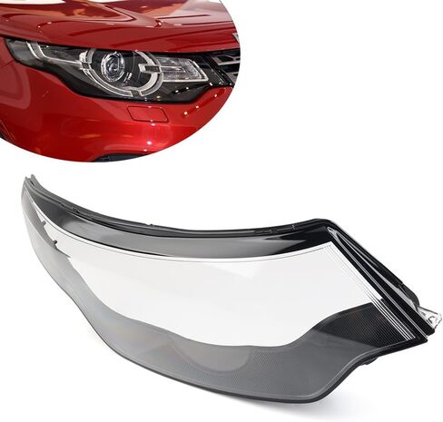 Cnnono8 Right Side Car Headlamp Lamp Cover, Headlight Shell Cover Lighting Assemblies Shell For Land Rover Discovery Sport 2015-2019, Right in Saudi Arabia