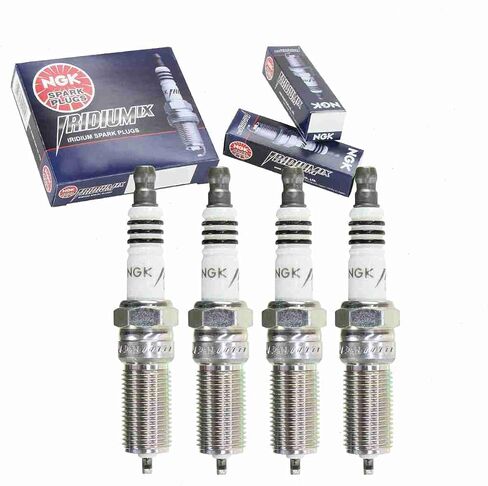 4 pc NGK Iridium IX Spark Plugs compatible with Mazda CX-7 2.5L L4 2010-2012 in Saudi Arabia