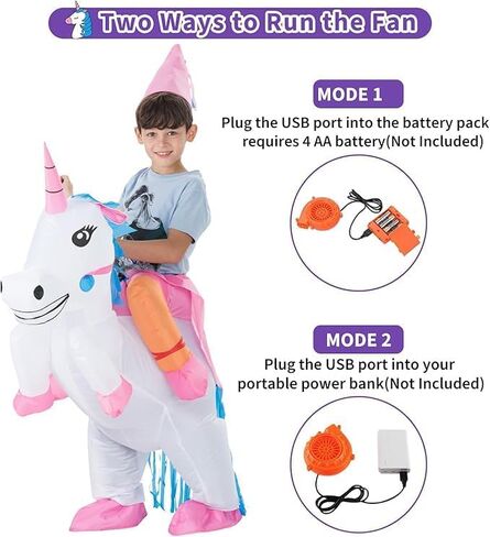 TOLOCO Inflatable Costume for Adults Unicorn Costume Blow up Costume Adult Halloween Costumes in Saudi Arabia
