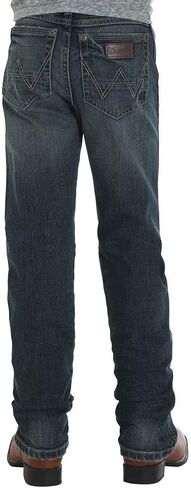 Wrangler Boys' Retro Slim Fit Straight Leg Jean, Blackwell in Saudi Arabia