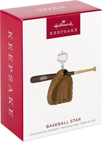 Hallmark Keepsake Christmas Ornament 2025, Baseball Star 2025, Gifts for Sports Fans in Saudi Arabia