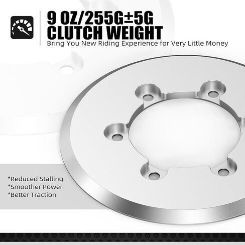NICECNC 9oz Clutch Flyweight Compatible with KTM 250 300 SX XC EXC XC-W 2013-24 50 500 EXC EXC-F XCW 2012-23 250 EXC-F XCF-W SIX-Days 2014-23 350 EXC-F XCF-W SIX-Days 2012-23 4,See Fitment in Saudi Arabia
