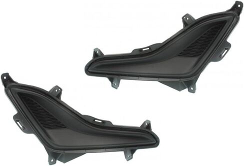 for Hyundai Elantra 2014 2015 2016 Fog Light Cover Driver Side | Sedan | Matte-Black | PP Plastic | Replacement for HY1038124 | 865633X700 in Saudi Arabia