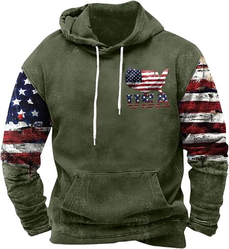 Western Aztec Hoodies for Men Country Graphic Sweatshirts Vintage Pullover Cowboy Hooded Sweatshirt with Pocket in Saudi Arabia
