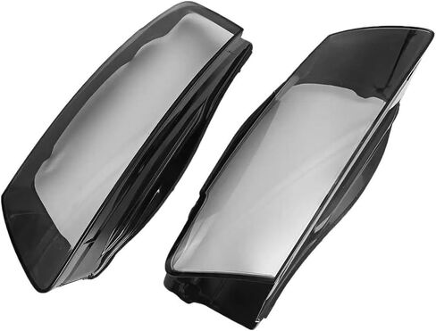 متوافق مع أودي A5 S5 RS5 2008-2012 العلوي كشافات غطاء للعدسات سيارة شفافة عاكس الضوء واضح كشافات قذيفة (1 زوج) in Saudi Arabia
