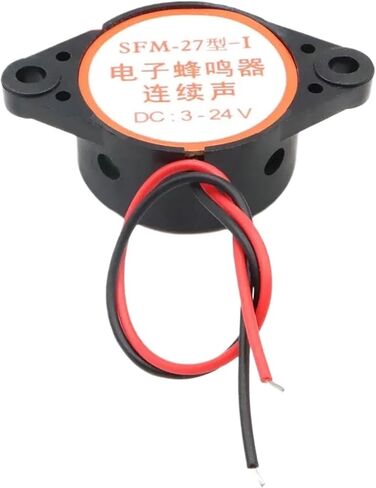 1pcs 100DB 3015 High-Decibel DC3-24V Electronic Buzzer Beep Alarm Continuous Beep Car Van SFM-27 Dimension 30 * 15MM in Saudi Arabia