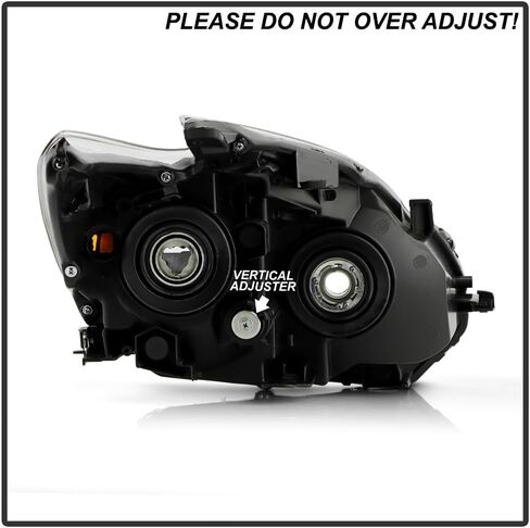 KEEKPO-For 2012 2013 2014 2015 Toyota Prius أسود الإسكان المصابيح الأمامية لجهاز العرض المصابيح الأمامية زوج استبدال اليسار + اليمين in Saudi Arabia