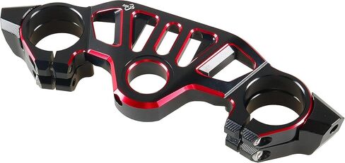 For Aprilia RS660 2021-2022-2023 Motorcycle CNC Racing Refit Clip On Handle Bars Front End Upper Top Clamp (Tricolor) in Saudi Arabia