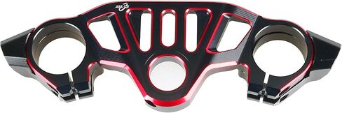 For Aprilia RS660 2021-2022-2023 Motorcycle CNC Racing Refit Clip On Handle Bars Front End Upper Top Clamp (Tricolor) in Saudi Arabia