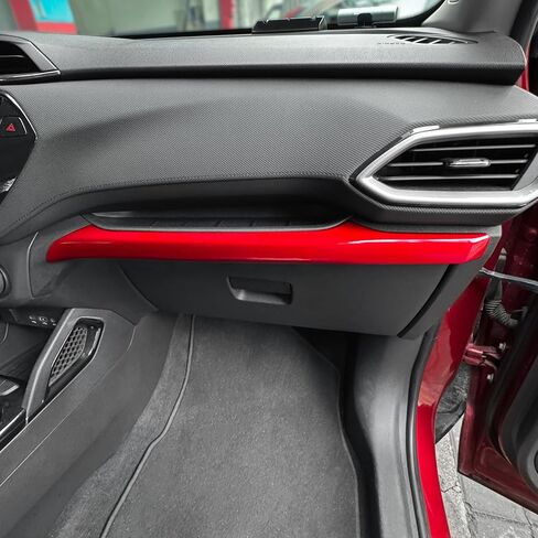 YOUTOOCAR Glove Box Dashboard Trim Cover Compatible with Chevy Trailblazer 2020-2023 Accessories (Red) in Saudi Arabia