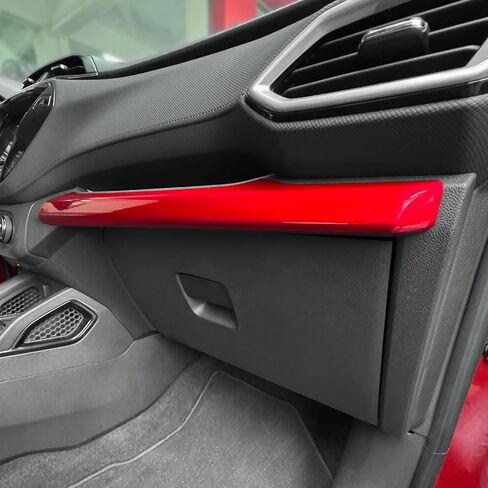 YOUTOOCAR Glove Box Dashboard Trim Cover Compatible with Chevy Trailblazer 2020-2023 Accessories (Red) in Saudi Arabia