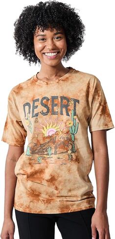 Bioworld Desert Sunset Women's Cloud Wash Crew Neck Short Sleeve T-Shirt in Saudi Arabia
