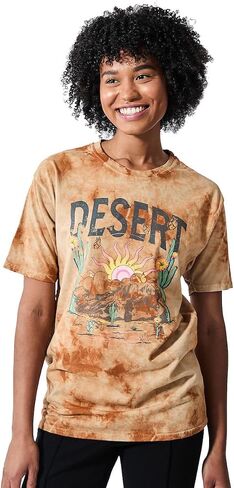 Bioworld Desert Sunset Women's Cloud Wash Crew Neck Short Sleeve T-Shirt in Saudi Arabia