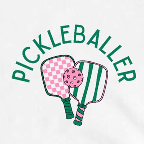Pickleball Shirt for Women Pickleball Player T-Shirt Pickleball Lover Tee Tops in Kuwait