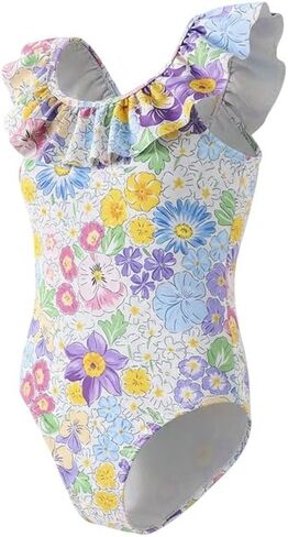 Angel season Girls Swimsuits Kids Bathing Suit One Piece Swimwear with UPF 50+ Cute in Saudi Arabia