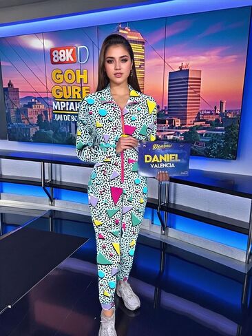 UOUA 80s Outfit for Women 90s Costume Jumpsuits Long Sleeves Windbreaker One Piece Party Tracksuit in Saudi Arabia