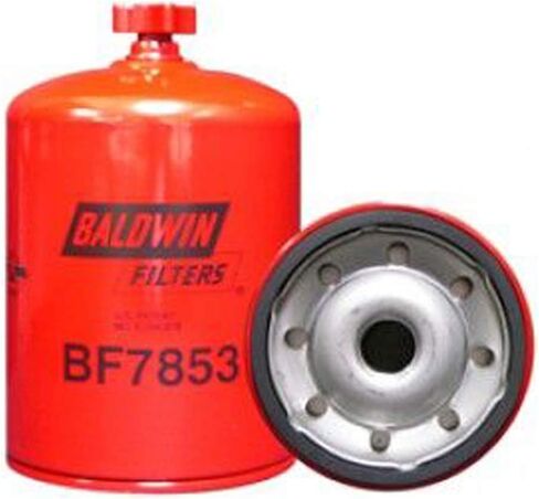 Baldwin Filters Heavy Duty BF7853 Secondary Fuel Spin-On Filter with Drain Filter in Saudi Arabia