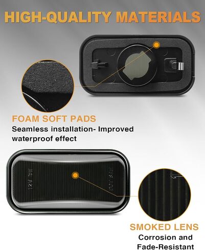 Rear Cab Roof Marker Light Housing Smoked Lens Compatible with Hummer H2 2003-2009 H2 SUT 2005-2009 Roof Top Clearance Lights Housing Pack of 2 in Saudi Arabia