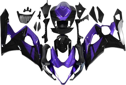 الفضة الأسود ABS حقن الهدايا المجمعة الكاملة صالح لسوزوكي GSXR1000 K5 2005 2006 GSXR 1000 05 06 GSX-R1000 gsxr1000 دراجة نارية البلاستيك هيكل السيارة إطارات القلنسة in Kuwait