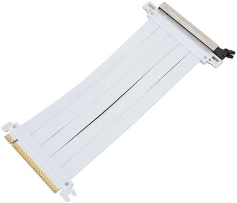 ASIXXSIX PCIE 5.0 RISER ، 128GBPS عالية السرعة عالية السرعة محول كبلات تمديد GPU متوافق مع 4.0 3.0 2.0 1.0 ، دليل مستقبلي لجهاز GN 5 GPU العمودي (60 سم) in Kuwait