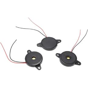 5PCS Enclosed Piezo Buzzer Element W/Wires Siren Ringing 22 x 4mm in Saudi Arabia
